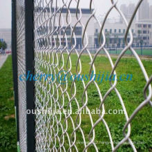 Hot Dipped Galvanized Chain Link Fence(factory&exporter)